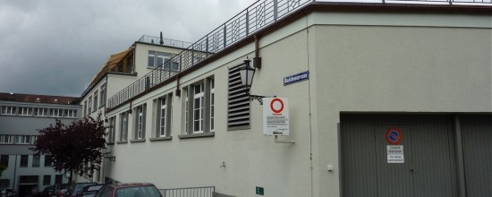 Sanierung/Aufstockung Garagengebäude, Blaufahnenstr. 3, Zürich (20.Jh.); 2014-15