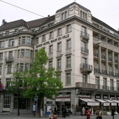 Sanierung Zunftsaal/Zimmer Hotel Savoy, Paradeplatz/Poststrasse, Zürich (18.+20.Jh.); 1997-2000