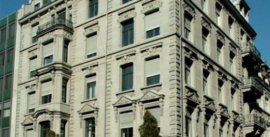 Gesamt-Restaurierung CS-Bürogebäude Gartenstr. 24, Zürich (19.Jh.); 1984