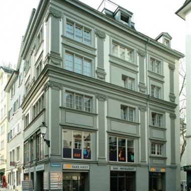 Gesamtsanierung Altstadthaus Köngengasse 8, Zürich (17.Jh.); 1992