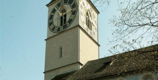 Turm-Sanierung Kirche St. Peter, St. Peterhofstatt, Zürich (9.Jh.); 1996