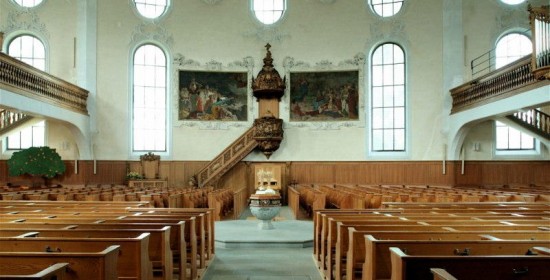 Restaurierung Evang.-ref. Kirche Horgen ZH (18.Jh.); 1976