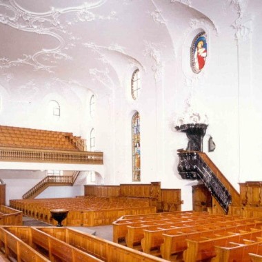 Innensanierung Evang.-ref. Kirche Wädenswil ZH (18.Jh.); 1999