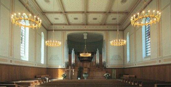 Gesamt-Restaurierung Evang.-ref. Kirche Niederuzwil SG (19.Jh.); 1991