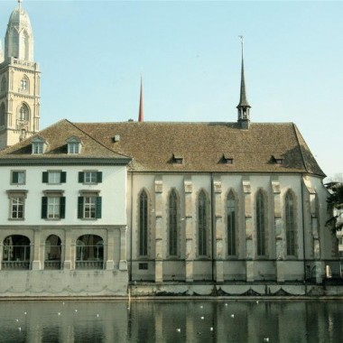 Gesamtsanierung Wasserkirche, Limmatquai, Zürich (15.Jh.); 1988