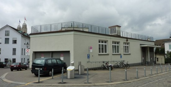 Sanierung/Umnutzung Garage, Blaufahnenstr. 3, Zürich (20.Jh.); 2014-15