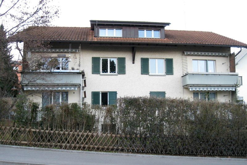 Aussensanierung Mehrfamilienhaus Bergstr. 66, Rüschlikon ZH (20.Jh.); 2011