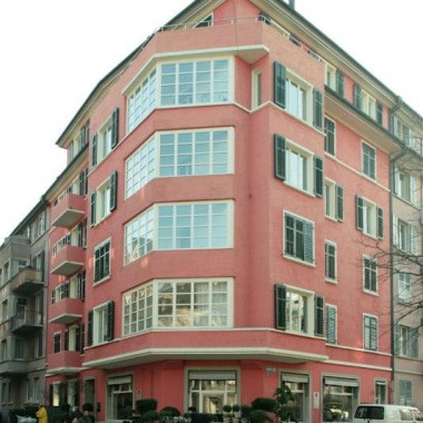 Aussensanierung Mehrfamilienhaus Dufourstr. 87, Zürich (20.Jh.); 1989
