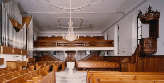 Innensanierung Evang.-ref. Kirche Bauma ZH (18.Jh.); 1996